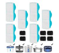 Fountain Filters - Stylish Cat Water, Cartridge, Replacement Anti Odour, With Sponge Water Dispenser Home | Multipurpose Outdoor Indoor Utility High-performance