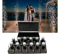 Fountain Fireworks Firing System,Mini Fountain Cold Fireworks Machine,Wireless Remote Control,30-50m,1-Control 10/12-Seater,Fireworks Controller for Wedding,Stage,Concert,D12