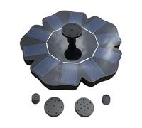 Fountain for Bird Bath Flower-shaped Floating Water Tray