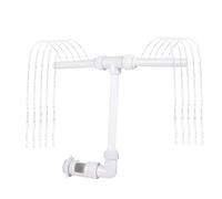Fountain for Recessed Pools, Water Feature with Spray Function for the Summer, Double Water Dispenser for Ponds Plant Watering Garden Areas Campsites