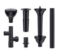Fountain Nnozzle Kit, Pond Fountain 3 in 1 Nozzle for Submersible Pump, Suitable for Koi, Pond, Pools, Water Feature