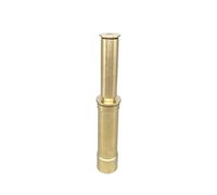 Fountain Nozzle 1/2" 3/4" 1" Universal Petunia Trumpet Type Fountain Nozzles Pool Pond Spray Head(1 (Brass 2 Layers))