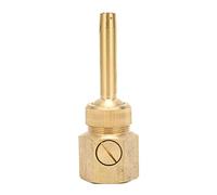 Fountain Nozzle Brass Adjustable Female Thread Water Spray Head with Valve Beautiful Durable Landscape Nozzle for Garden Pond and Fountains Brass Material (1 inch 32mm Inner Tooth DN25)