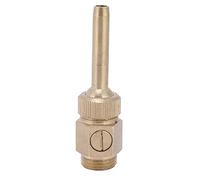 Fountain Nozzle Head Universal Jetting Fountain Nozzle High Hardness Brass Straight Head Water Spray Nozzle with Uniform Water Output, 1/2 Inch, Brass Material for Pools, Parks, Gardens