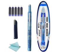 Fountain Pen for Writing - Fine Nib Set - Flowing Nib No Leakage Writing Instrument for Sketching Graffiti Handwriting Marking Doodling Diary Keeping