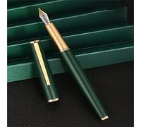 Fountain Pen,Green Business Office Fountain Pen Student School Stationery Supplies Ink Pens