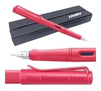 Fountain Pen Lamy Safari - Personalised with Engraving (Broad Nib, Sunset (2025 Special))