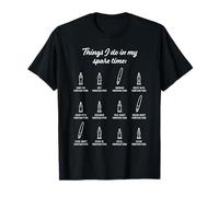 Fountain Pen Lover Gift Writer Things I Do in My Spare Time T-Shirt