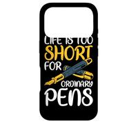 Fountain Pen Writing Handwriting Penmanship Calligraphy Case for iPhone 17 Pro
