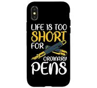 Fountain Pen Writing Handwriting Penmanship Calligraphy Case for iPhone X/XS