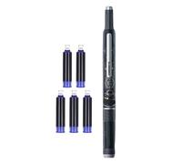 Fountain Pens for Writing - 0.38mm Retractable Fountain Pen Fine Nib Set | Culture & Education Supplies for Marking Layout Art Sketching Drawing School Offices Friends
