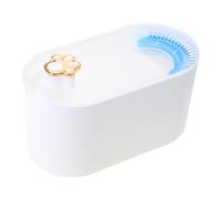 Fountains Dog Water Dispenser 101oz Water Capacity Super Quiet Automatic Drinking Water Bowl Multiple Layer Filtered
