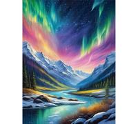 Fountor Aurora Diamond Art Kits Adults Beginner 30x40 CM