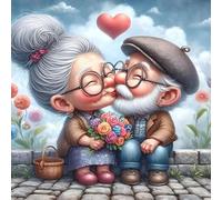 Fountor Love Diamond Art Kits Adults Beginner 35x35 CM