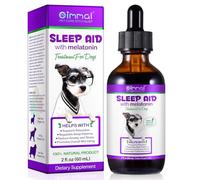 foupt Melatonin for Dogs, Dog Melatonin Support Relaxation,Sleep Aid, Relieves Separation Anxiety & Travel & Stress Anxiety, Calming for Dogs in Noise, Fireworks