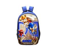 (Four, 16Inches) Sonic The Hedgehog 2 Children'S Backpack Daily School Backpack School Gift
