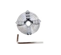 Four 4 Jaw Chuck Z011A for Lathe M12x1mm Threaded Back 1.8~56mm/12~65mm Collet Lathe Accessory 1PCS (Color : 4 Jaw Chuck)