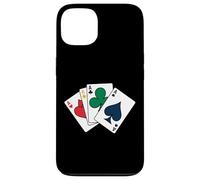 Four Aces Playing Cards Poker Casino Style Wear For Men Tee Case for iPhone 13