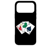 Four Aces Playing Cards Poker Casino Style Wear For Men Tee Case for iPhone 17 Pro Max