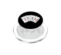 Four Aces Playing Cards Team Gamers Bridge Player Couples PopSockets PopGrip for MagSafe