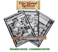 Four Against Darkness - Meandri Oscur - 3 Dungeon Poster