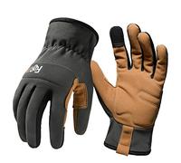 FOUR-AM - High Performance Multipurpose Work Gloves for Men and Women, Breathable and High Dexterity Touchscreen Gloves (Olive Green, M)