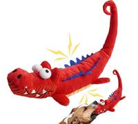 FOUR ANGELS Tough Dog Toys, Stuffed Chew Large Dog Toys to Keep Them Busy, Interactive Squeaky Tug of War Doggie Toy, Chew Guard Technology 1