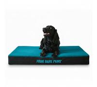 Four Bare Paws Orthopedic Dog Bed Mattress - Supportive Pet Bed for Small, Medium & Large Dogs - Washable Cover, Durable Comfort Cushion for Joint Relief, Ideal for Senior & Arthritic Dogs