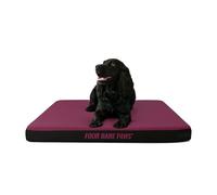 Four Bare Paws Orthopedic Dog Bed Mattress - Supportive Pet Bed for Small, Medium & Large Dogs - Washable Cover, Durable Comfort Cushion for Joint Relief, Ideal for Senior & Arthritic Dogs