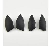 Four Black Trims for Fiat 500 Radio/CD Button Removal For All Versions Since '08