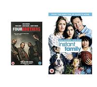 Four Brothers [DVD] & Instant Family (DVD) [2019]