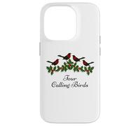 Four Calling Birds Shirt Twelve Days of Christmas Case for iPhone 14 Pro
