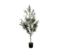 Four Candle Artificial Olive Tree Medium 150cm Potted Faux Plant in Green Four Candle Green