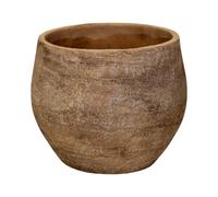 Four Candle Brown Cement Planter (18.5 x 15 cm) | Size: 18.5 x 15 cm Four Candle Brown 18.5 x 15 cm