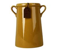 Four Candle Burnt Yellow 'For You' Vase Four Candle Yellow