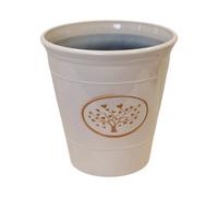 Four Candle Cream Ceramic Love Heart Tree Planter 40Cm