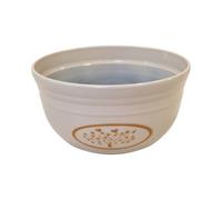 Four Candle Cream Plastic Round Planter Bowl 6.6L