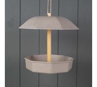 Four Candle Earthy Sustainable Straw Bird Feeder