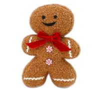 Four Candle Large Decorative Gingerbread Character 28cm in Brown Four Candle Brown