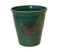 Four Candle Large Green Love Heart Tree Plastic Planter 40 X 42Cm