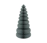 Four Candle Large Sage Green Paper Christmas Tree with Gold Edge 180cm Four Candle Green