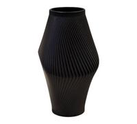 Four Candle Modern Graphite Sculptural Vase