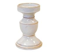 Four Candle Natural Ceramic Candle Holder Medium
