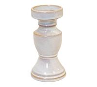 Four Candle Natural Ceramic Candle Holder Small