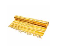 Four Candle Orange Textile Small Rag Rug Home Floor Rug 50 X 90 Cm