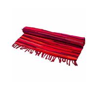Four Candle Pink Textile Small Rag Rug 50X90Cm Home Floor Rug 50 X 90 Cm