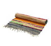 Four Candle Rainbow Textile Large Rag Rug 150X90Cm Home Floor Rug 150 X 90 Cm