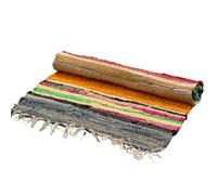 Four Candle Rainbow Textile Room Rag Rug 150X200Cm Home Floor Rug 150 X 200 Cm