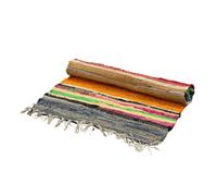 Four Candle Rainbow Textile Small Rag Rug 50X90Cm Home Floor Rug 50 X 90 Cm