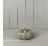 Four Candle Satchville Beige Mottle Ceramic Pumpkin
